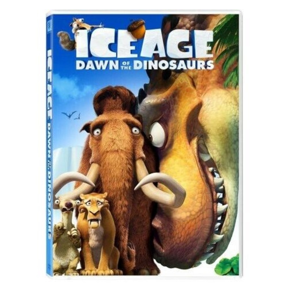 Ice Age Dawn of the Dinosaurs DVD Family Movie Kids Animated Adventure